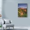 Trademark Fine Art Michael Blanchette Photography 'Sunrise Over Roussillon Vertical' Canvas Art, 22x32 ALI43536-C2232GG
